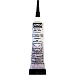 Konturówka do szkła/ceramiki Pebeo Cerne Relief 20ml, Transparentna Brokatowa/Transparent Glitter